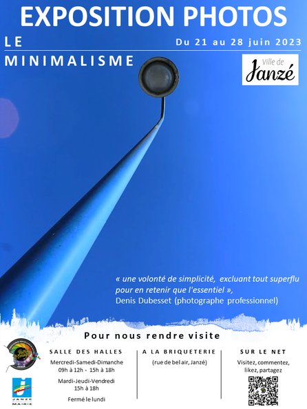 Expo 2023 "Le minimalisme"