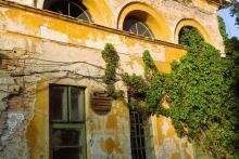 Dans les jardins du Palais de Sissi l'impératrice